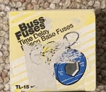 Bussman TL-15PK4 Box Of Amp Edison Base Plug Fuse (S1). Fixed Price $9.89.