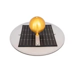 Titan Solar Flagpole W/6 Bright Led Lights, Bronze/black. Fixed Price $159.00.