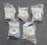 Lot Of 5 Sealed New Leviton 001-9880 Porcelain Surface Socket. Fixed Price $80.00.
