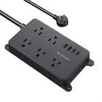 Power Strip Surge Protector, 5 Widely-spaced Outlets With 2 Usb And C,. Fixed Price $50.13.