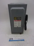 H222N-SQUARE D-heavy Duty Safety Switch 60A,240V,SERIES F05,NEMA 1 Indoor. Fixed Price $49.95.
