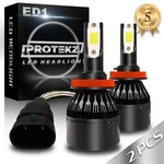 Led Fog Light Kit Protekz H10 6000K Bulbs For 2007-2013 Toyota Tundra. Fixed Price $30.73.