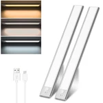 146-LED Motion Sensor Cabinet Light, Rechargeable Under Counter Closet Lighting. Fixed Price $26.18.