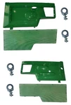 Lh/rh Side Panels/screen/clips AM128982 AM128983 Fits John Deere 415 425 445 455. Fixed Price $174.99.