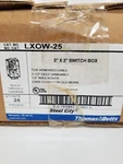 Thomas & Betts LXOW-25 Switch Box For Armored Cable, Gangable, Of. Fixed Price $199.99.