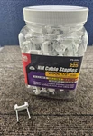 (qty 225) Gardner Bender PS-225J: Nm Cable Staples Wood 1/2" 13MM. Fixed Price $19.99.