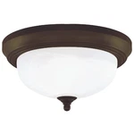 Canarm 13 In. Oil Rubbed Bronze Incandescent Flush Mount Ceiling Light Fixture. Fixed Price $21.47.