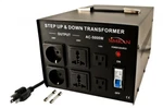Simran AC5000W Universal Socket Watts Step Up Down Voltage Transformer. Fixed Price $160.86.