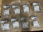 Hubbell SCH1027 .63 -.75 Cord Connector 1/2 (8PCS). Fixed Price $55.00.