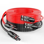 Rich Solar Gauge 10AWG One Pair 50 Feet Red + Black Panel Ex.... Fixed Price $101.59.