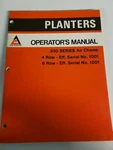 Allis Chalmers 330 Series Air Champ 4 & 6 Row Planter Eff S/n 1001. Fixed Price $19.99.