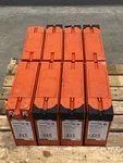 Lot Of 8 Enersys Powersafe SBS-B14 12V 62 Ah Telecom Battery. Fixed Price $1435.94.