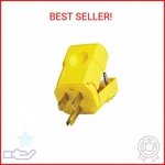Leviton 15 Amp, 125 Volt, Plug, Industrial Grade, Straight Blade, Grounding, Pyt. Fixed Price $15.25.