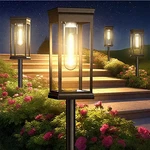Solar Garden Lights Outdoor Waterproof Landscape Led Pathway Yard Decor. Fixed Price $103.57.