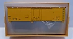 Train Miniature 3320 Ho Yellow Dimensional Data 40' Plug Door Reefer. Fixed Price $9.99.