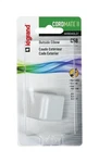 Wiremold C58 Cordmate Ii White Plastic Stylish Design Paintable Electrical Elbow. Fixed Price $7.98.