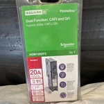 Square HOM120DFC 20A Single Pole Circuit Breaker Cafi Gfi 120V Plug-in. Fixed Price $50.00.