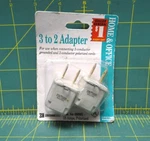 Coleman Cable 09901-97 3 To 2 Wire Adapter 15 Amps Polorized. Fixed Price $11.76.