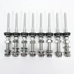 (8 Qty) Ejot Solar Fastener JA3-SB-3-8.0 X135/M10X5 For Wood. Fixed Price $38.92.