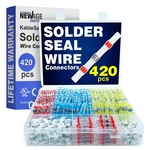 New Age America 420PCS Solder Seal Wire Connectors Awg 26-10, Multicolored. Fixed Price $28.75.
