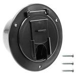 Halotronics Rv 5-INCH Round Electric Cable Hatch For 30 And 50 Amp Cords (bla.... Fixed Price $17.21.