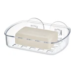 Idesign Bpa-free Plastic Suction Bar Soap 5.25" X 4" Dish, Clear. Fixed Price $15.03.