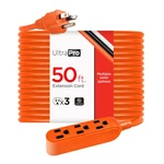 Ultrapro 50 Ft Indoor Extension Cord 3 Outlet Power Strip Short Cor.... Fixed Price $51.19.