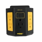 Prime PBWTU345 Outlet Workshop Station 2 Usb Charger Adapter 3.4A Grounded. Fixed Price $28.95.