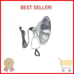 Woods Clamp Light With Aluminum Reflector; 150W; Ul Listed; 6- Foot Cord. Fixed Price $20.00.