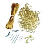 Jandorf 60260 Brass Swag Kit With 18 Ga. Polarized Plug & 20 Ft. SPT-1 Cord. Fixed Price $24.66.