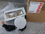 Rab Ffled 18W Demo Cool With Cord & Plug White New In Box Outdoor Flood. Fixed Price $68.00.