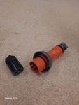 Nos Hubbell 20A 125/250VAC 3-POLE 4-WIRE Watertight Pin Sleeve Heavy Duty Plug. Fixed Price $55.00.