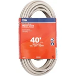 Master Electrician 40 Ft. 16/3 Medium-duty Tan Deck Extension Cord. Fixed Price $30.04.