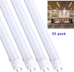 22W 4 Ft. Linear T8 T10 T12 Single-end Power Bypass Milky Led Tube Bulb, 25PK. Fixed Price $149.00.