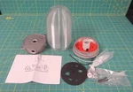 Stonco VCXL10A Roughlyte Ceiling Mount Light Assembly W/ Lexan Globe 200W. Fixed Price $75.00.