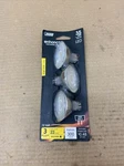 Feit Led Light Bulbs, Mr 16, Warm White, 300 Lumens, 4-WATTS, 3-PK. Fixed Price $14.40.