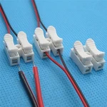 Tool-free Wire Connectors 25 Pieces Quick Splice Terminal Blocks No Crimp.... Fixed Price $15.67.