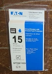 Eaton 15A Circuit Breaker With Ground Fault Protection -type Br- #GFTCB115CS. Fixed Price $59.97.