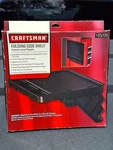 Nos Sears Craftsman 65209 Plastic Folding Side Shelf - For Bottom Tool Chests. Fixed Price $64.99.