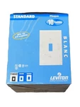 Leviton 88001-WMP 1-GANG White Plastic Toggle Wall 100 Plates. Fixed Price $79.17.
