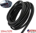 32.8FT 1/2" Split Wire Loom Cable Conduit Polyethylene Tubing Black Sleeve Tube. Fixed Price $13.29.
