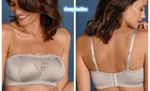 X-Q2-5 "blancheporte" Wire Free Bra W/ Removable Straps Taupe. Fixed Price $10.73.