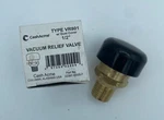 Cash Acme 1/2" Npt VR-801 Vacuum Relief Valve W/ Dust Cover Nos. Fixed Price $12.75.