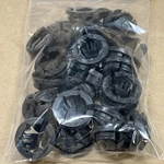 Qty 28 Arlington NM94 1/2 Cable Connectors Push-in Romex Clamp Black Plastic. Fixed Price $14.99.