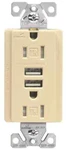 Duplex Usb Charging Outlet,no TR7745V-K, Cooper Wiring Devices Inc,(ivory Color. Fixed Price $19.95.
