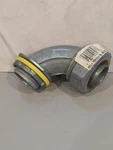 Halex 3/4 In. 90 Deg Die-cast Zinc Liquid Tight Connector 91697. Fixed Price $6.00.