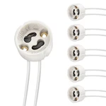 GU10 Base Socket, 600 Heat Resistant Maximum 250V 300W, Ceramic Lamp Holder And. Fixed Price $11.99.
