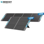 Renogy 100W 200W Portable Solar Panel IP65 For Power Station Rv Camping. Fixed Price $204.99.