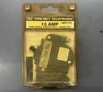 Connecticut Electric UBIF-015N 15A 1-POLE Thin Fpe Stab-lok Circuit Breaker Nos. Fixed Price $12.00.