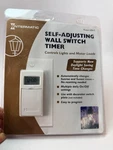 Intermatic ST01C Self-adjusting Timer Wall Switch White Decorator Style. Fixed Price $34.99.